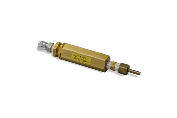 Limiteur de debit hp lp pour analyseur